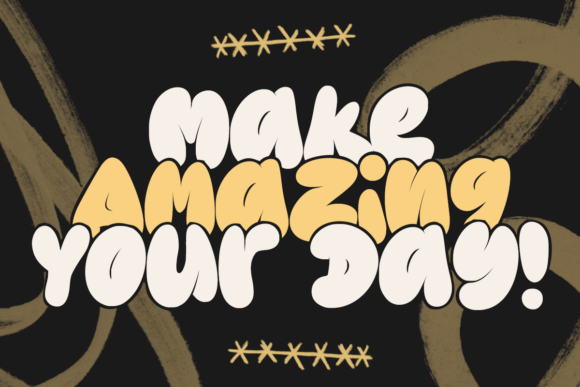 Funky Brow Font - Preview 2