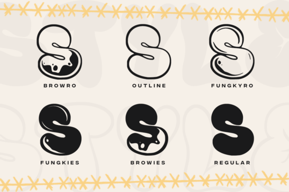 Funky Brow Font - Preview 3