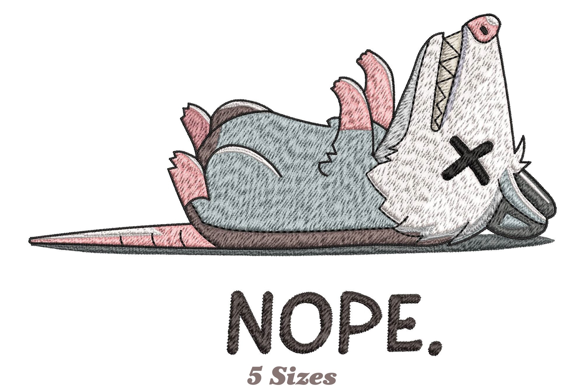 Funny Nope Opossum