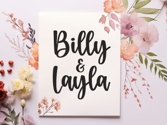 Handletter Font - Preview 1