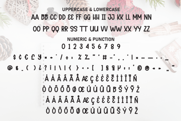 I Love Christmas Font - Preview 6
