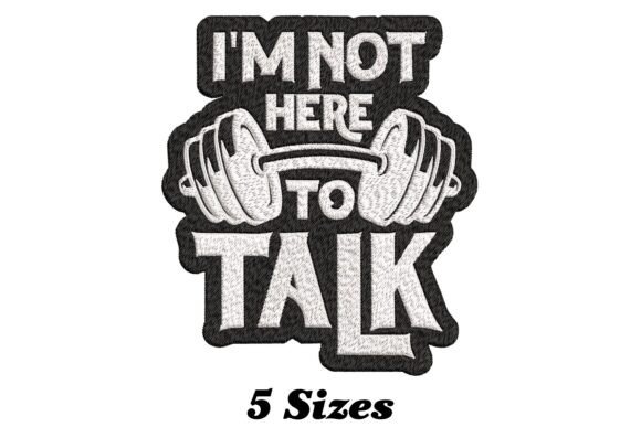 I'm Not Here to Talk Workout