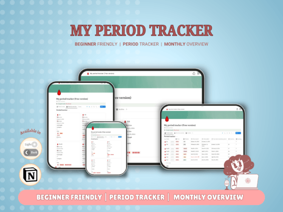 My Period Tracker Notion Template
