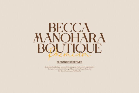 Naome Font PNG with transparent background - Preview 5