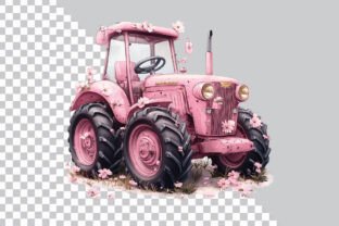 Pink Farm Clipart Bundle Graphic by Creationx Space · Creative Fabrica