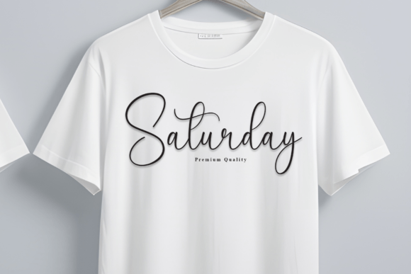 Romantic Signature Font PNG with transparent background - Preview 3