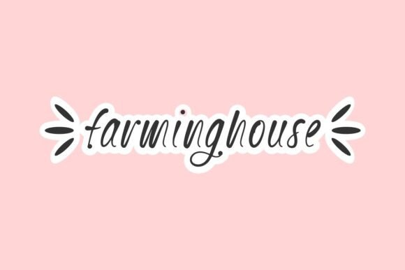 Farminghouse Font - Preview 6