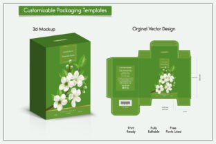Packaging Box Template Design 3d Mockup Graphic by sumonuix · Creative ...