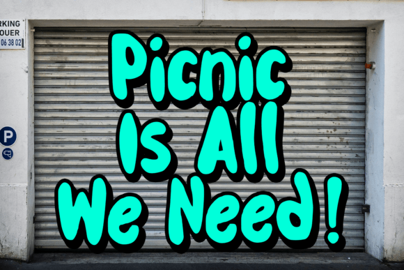 Bubble Street Font - Preview 2