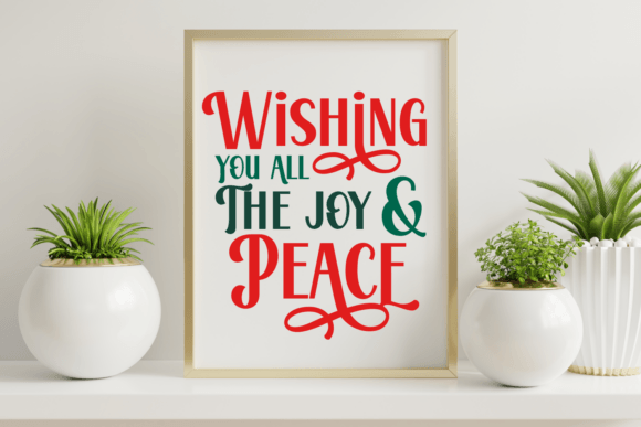 Christmas Brightly Font PNG with transparent background - Preview 2
