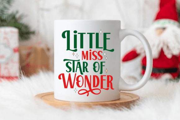 Christmas Brightly Font PNG with transparent background - Preview 3