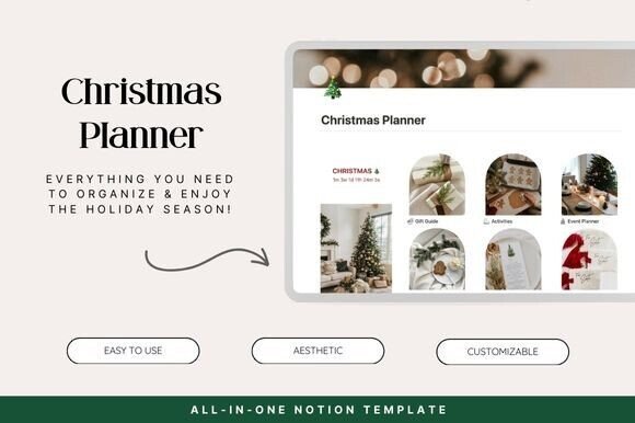 Christmas & Holiday Planner | Notion