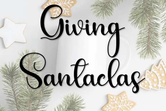 Christmas Signature Font - Preview 5