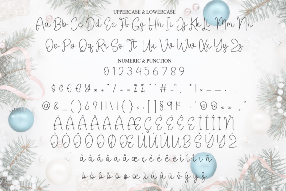Christmas Varsity Font - Preview 6