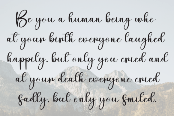 Christmas Wedding Font - Preview 5
