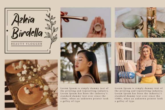 Cinnamon Blossoms Font - Preview 3