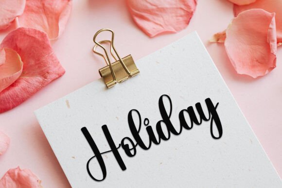 Digital Ornament Font PNG with transparent background - Preview 2