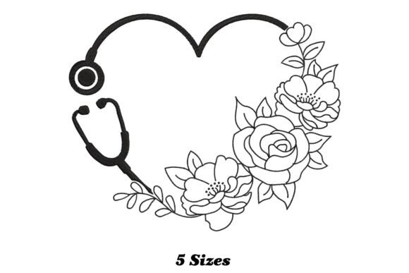 Floral Stethoscope