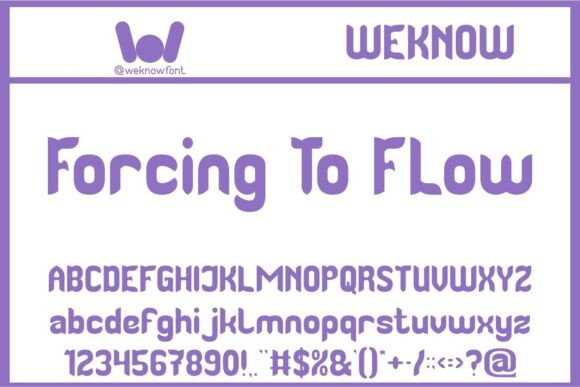 Genuine Intention Font - Preview 1