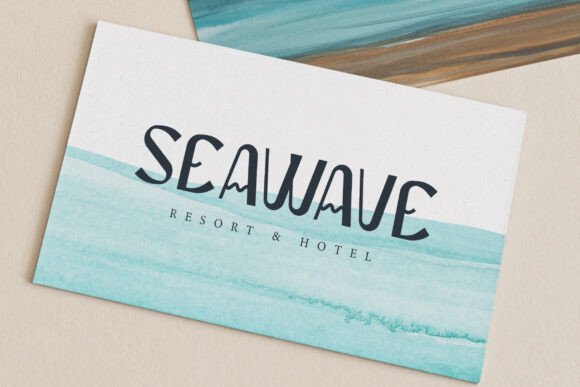 Glory Waves Font - Preview 1