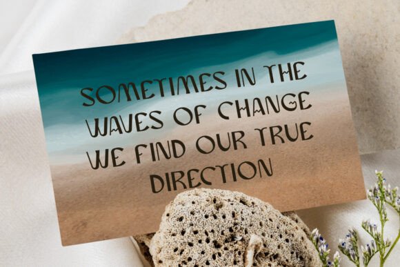 Glory Waves Font - Preview 5