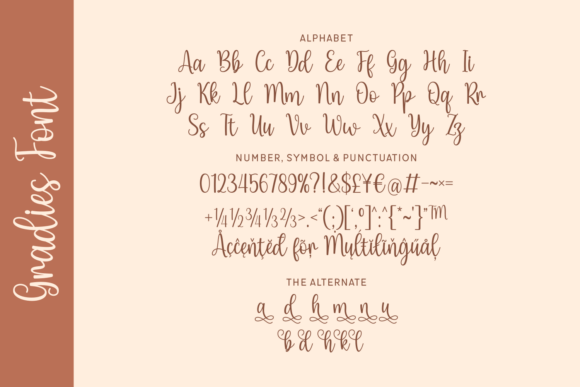 Gradies Font - Preview 3