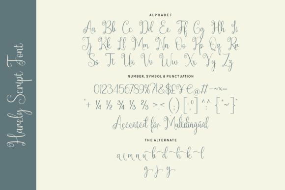 Harely Font - Preview 3