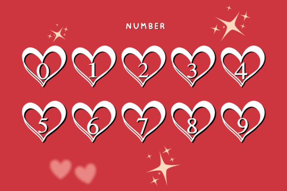 Heart Font - Preview 2