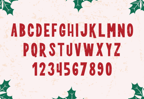 Heavy Christmas Font - Preview 2
