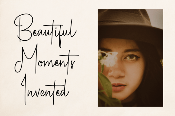 Jenitha Font PNG with transparent background - Preview 1
