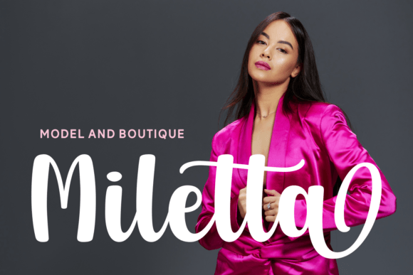 Maydia Font PNG with transparent background - Preview 3