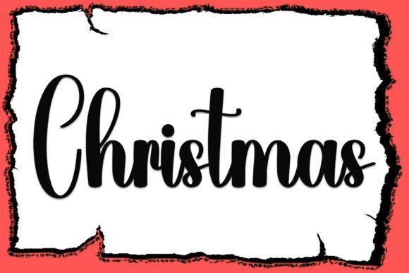 Navidad Font PNG with transparent background - Preview 1