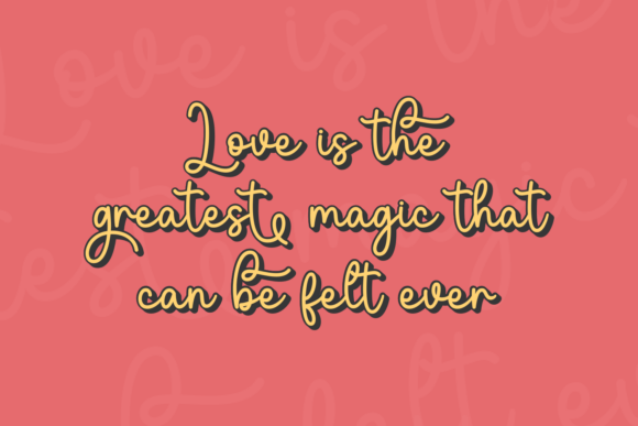 Night Wonderful Font PNG with transparent background - Preview 1
