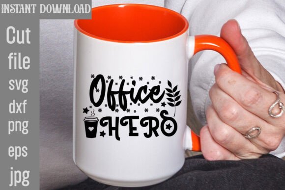 Office Hero Svg Cut File Graphics