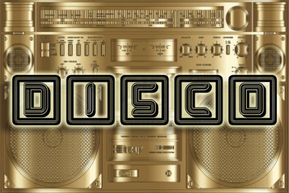 Power Dance Font PNG with transparent background - Preview 1