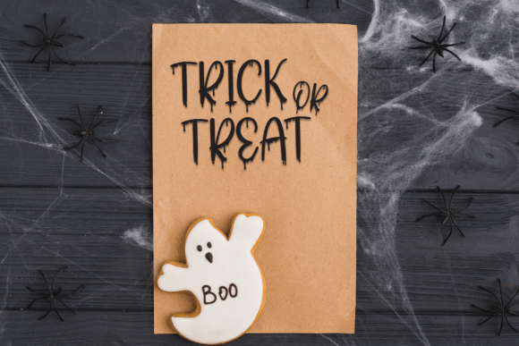 Quick Horor Font PNG with transparent background - Preview 3