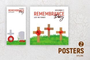 Remembrance Day. Vector Posters Graphic by Tata Pilip · Creative Fabrica