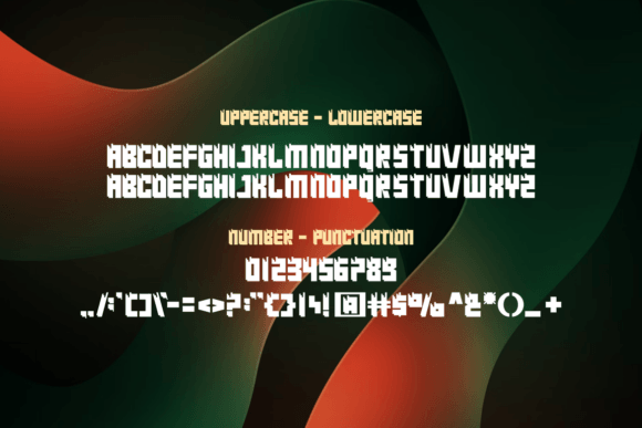 Rhamvom Font PNG with transparent background - Preview 2