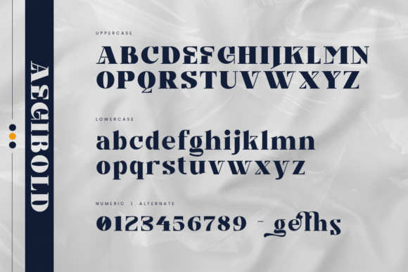 Aegibold Font - Preview 1