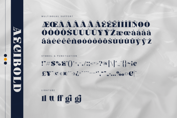 Aegibold Font - Preview 2
