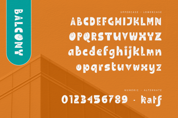 Balcony Font - Preview 1
