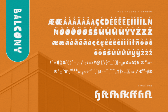 Balcony Font - Preview 2