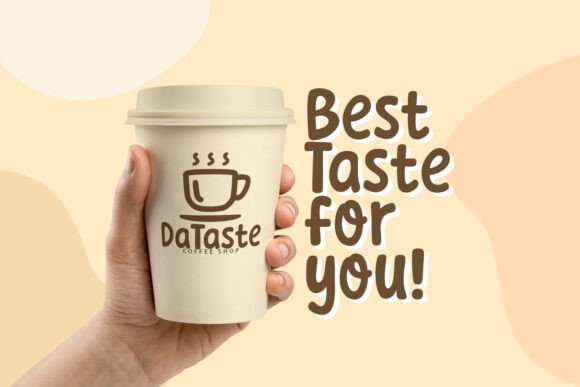 Beige Come Font PNG with transparent background - Preview 2