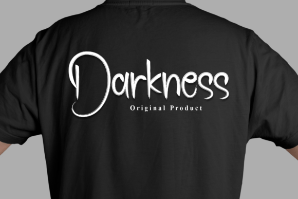 Black Shadows Font - Preview 1