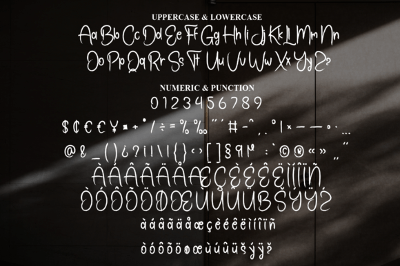 Black Shadows Font - Preview 6