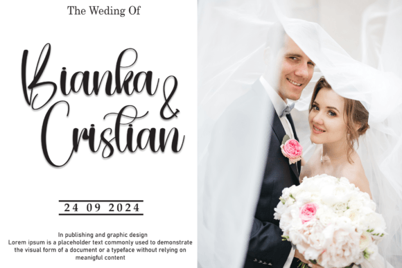 Blushing Font - Preview 1