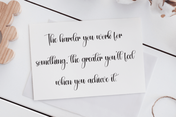 Blushing Font - Preview 2