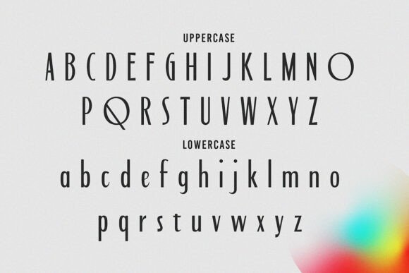 Bourned Font - Preview 1