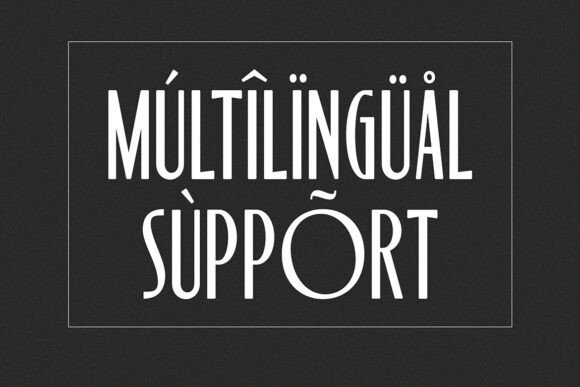 Bourned Font - Preview 4