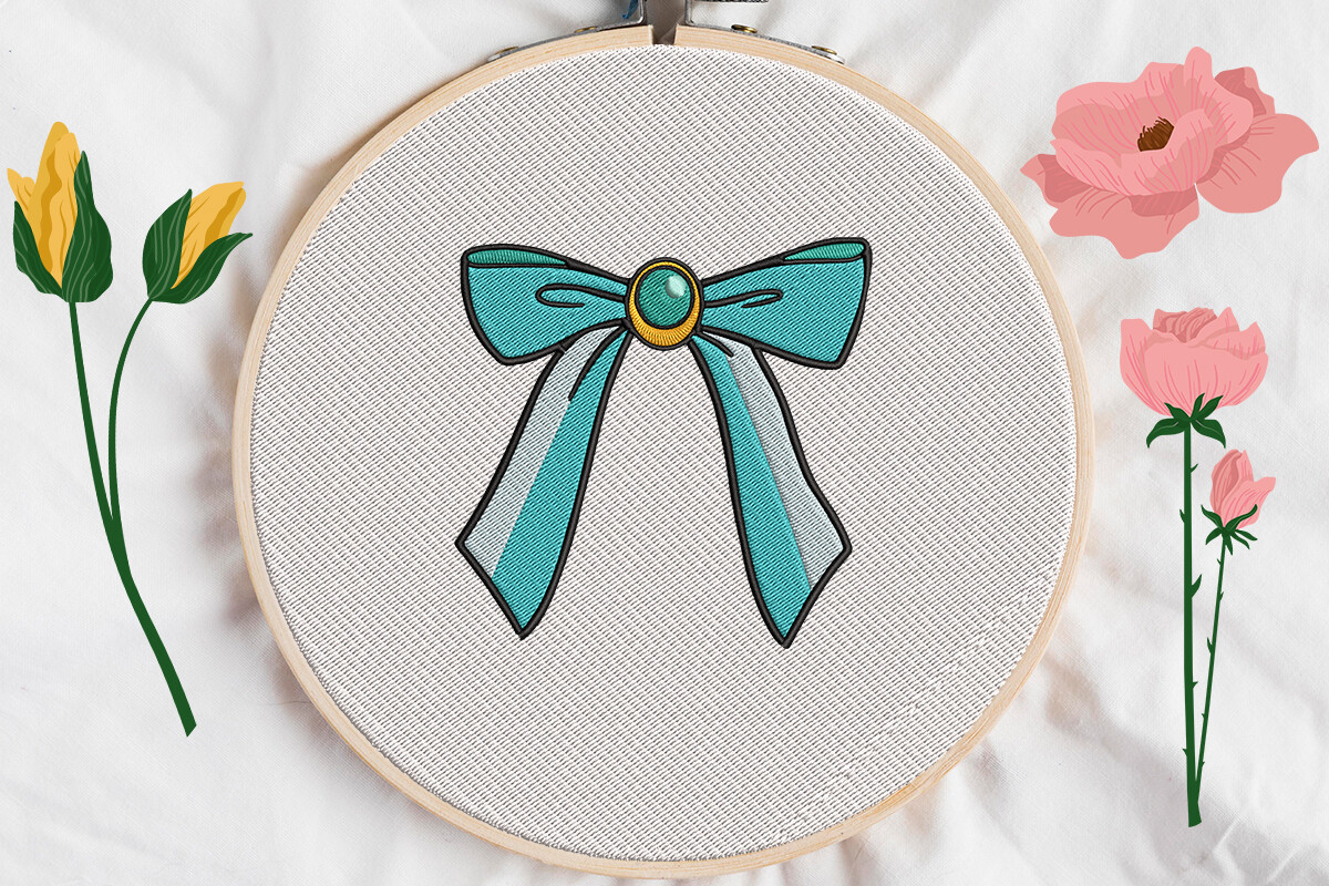 Bow Embroidery